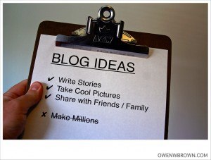 Soyez réaliste : un blog n'est pas un business model BLOG IDEAS